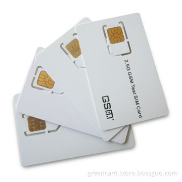 GSM SIM Card, Used with Carriers that Operates on Global System for Mobile Communication Network